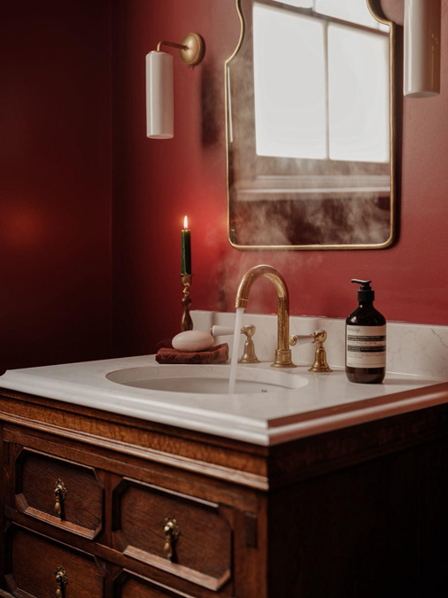 Luxury bespoke bathroom designed by Fifteen Twelve